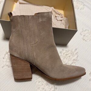 Marc Fisher Orsay Light Gray/Beige Boot